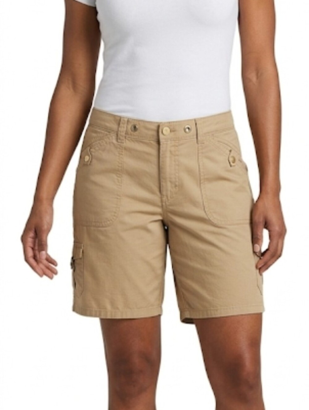 Lee Women's Tan Cargo Shorts